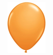 Narancssárga Színű Kerek Gumi Lufi - 28 cm