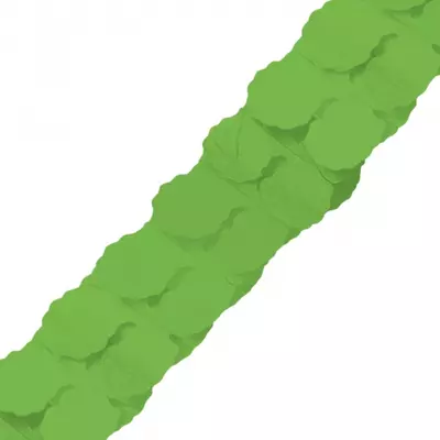 Zöld Papír Füzér - 3,6 m