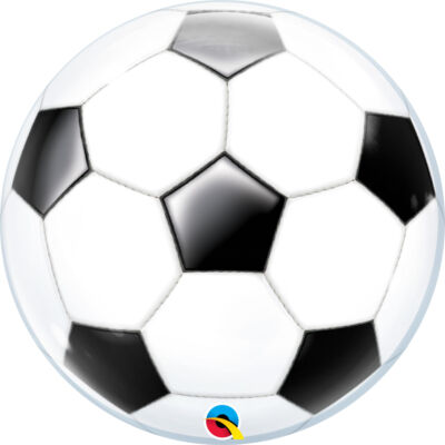 22 inch-es Foci Labda Mintás - Soccer Ball Bubbles Lufi