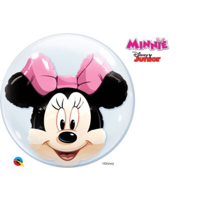 24 inch-es Disney Minnie Mouse Double Bubbles Lufi