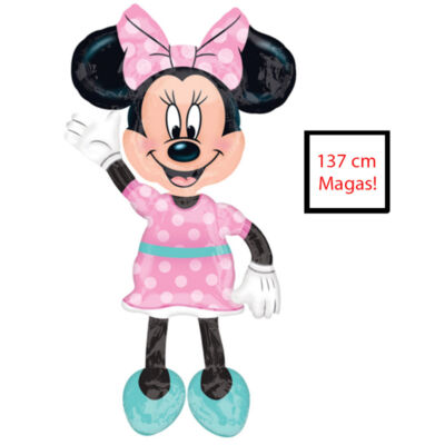 Minnie Mouse Sétáló Fólia Lufi