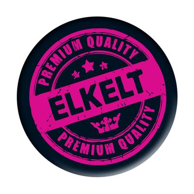 Rózsaszín Elkelt Feliratú Kitűző Lánybúcsúra - 5,5 cm